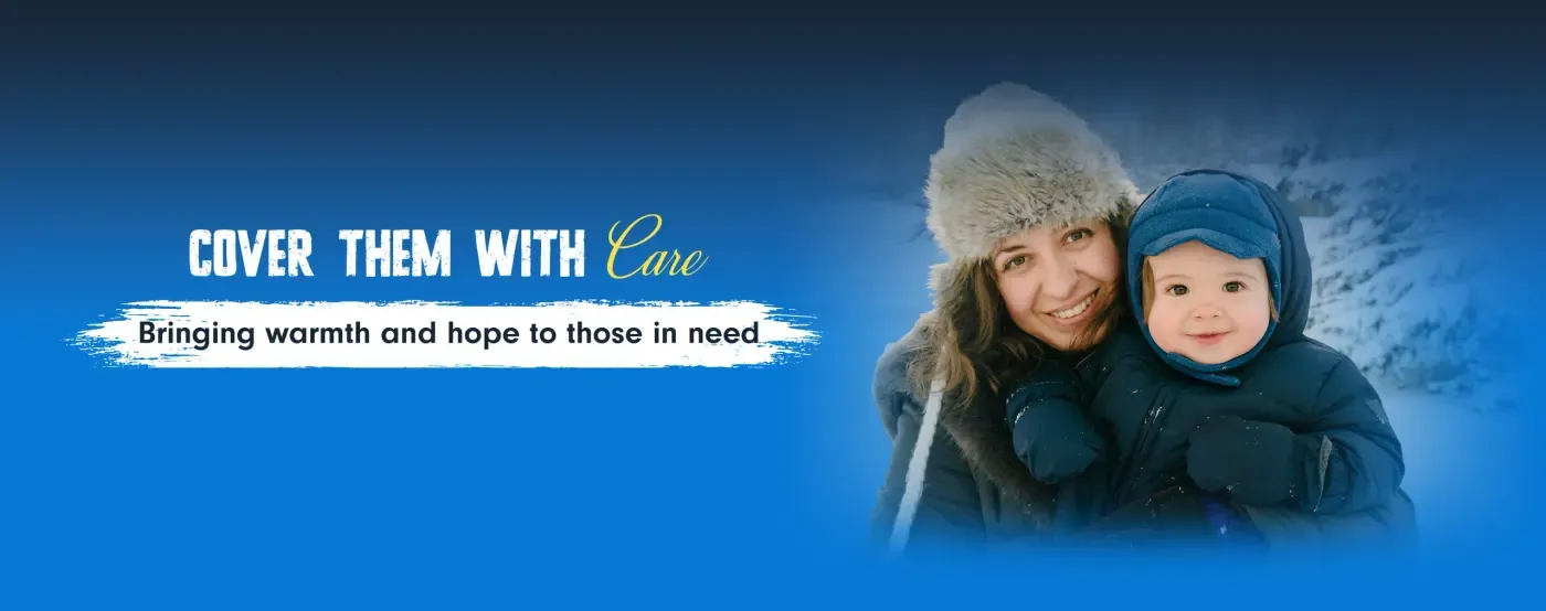Winter Care in Canada — warm coats, boots, bedding and shelter support through the Canadian winter