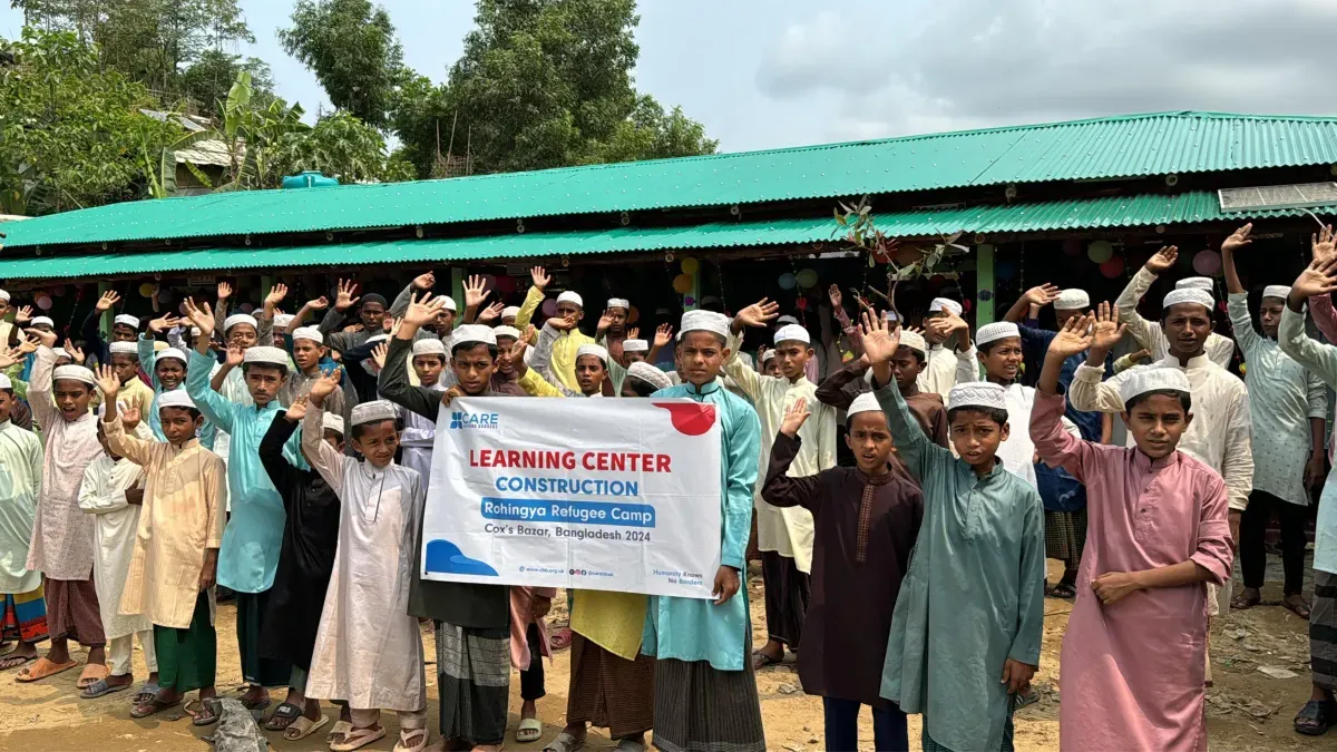 Learning Centre in a Refugee Camp